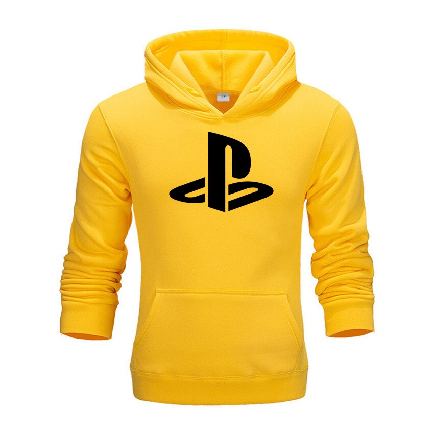 Playstation hoodie yellow sale