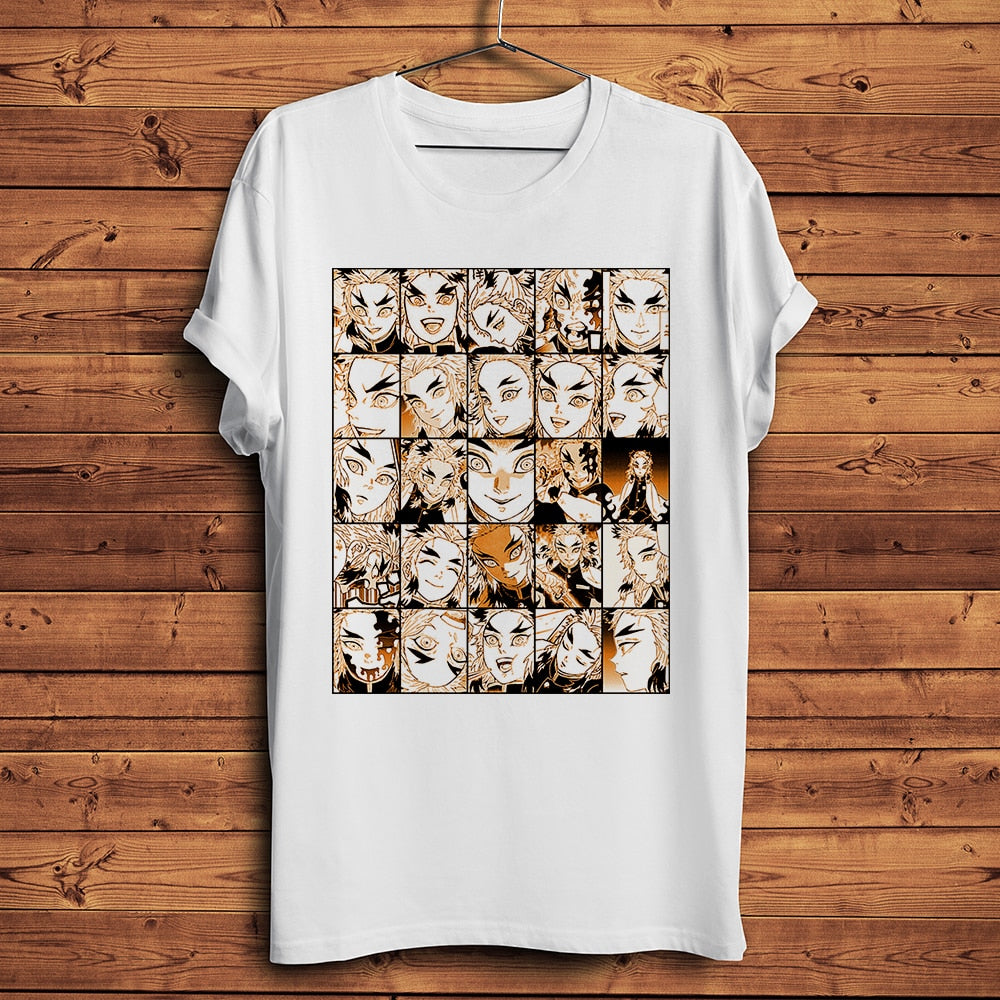 Rengoku Face Collage Shirt