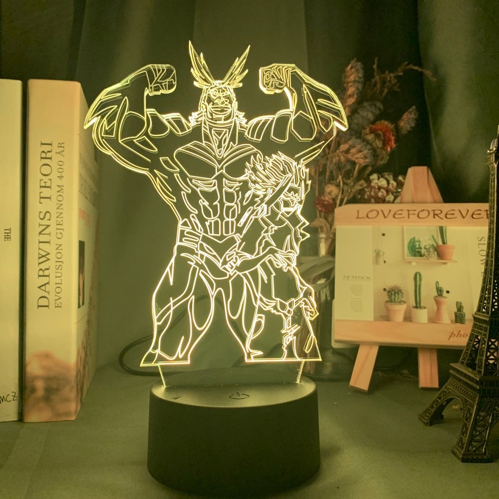 All Might LED Lamp.