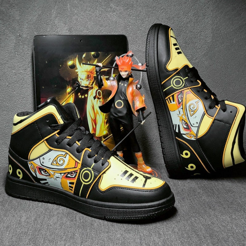 "Naruto Six paths Sage mode" Custom Sneakers