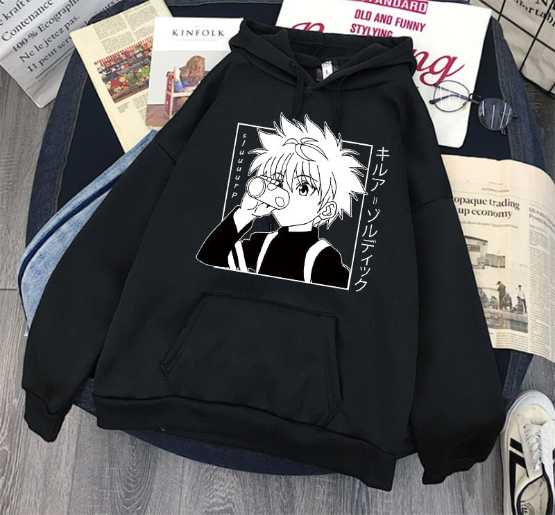 Killua with Soda Hoodie.