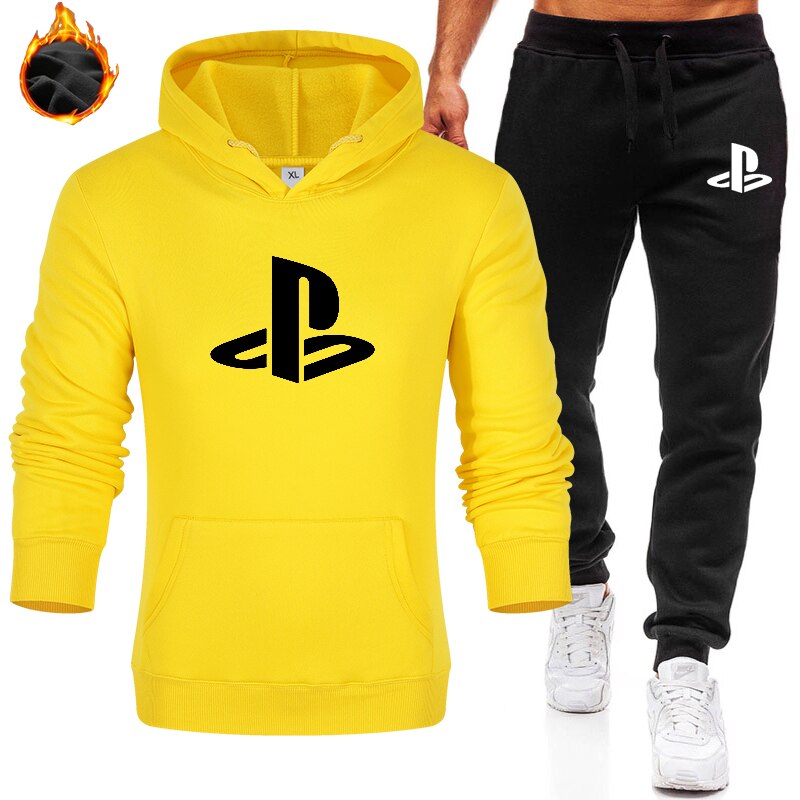 Playstation hotsell yellow hoodie