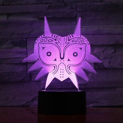 Majora s Mask 3D LED LAMP
