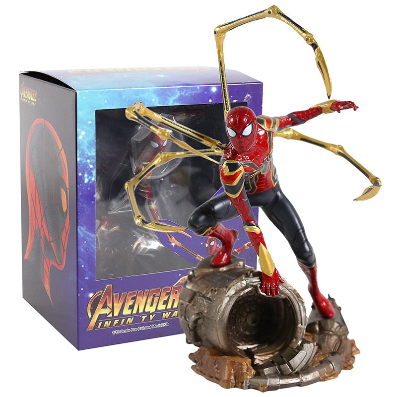 Spiderman Iron Spider Statue