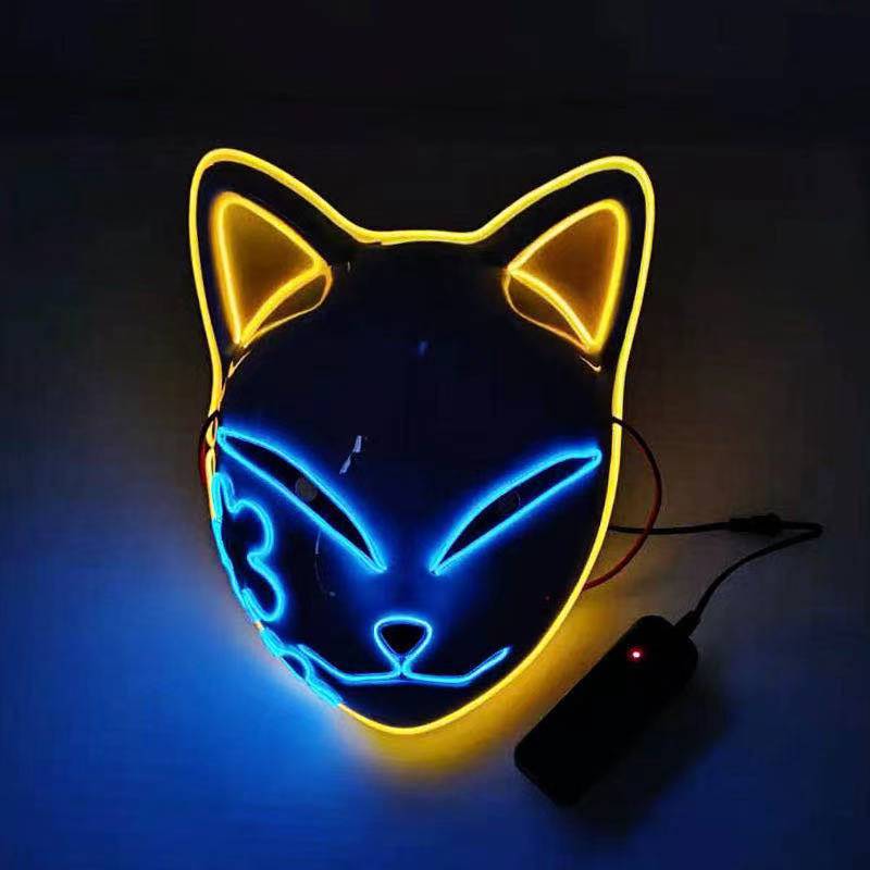 Kitsune Mask LED Demon Slayer