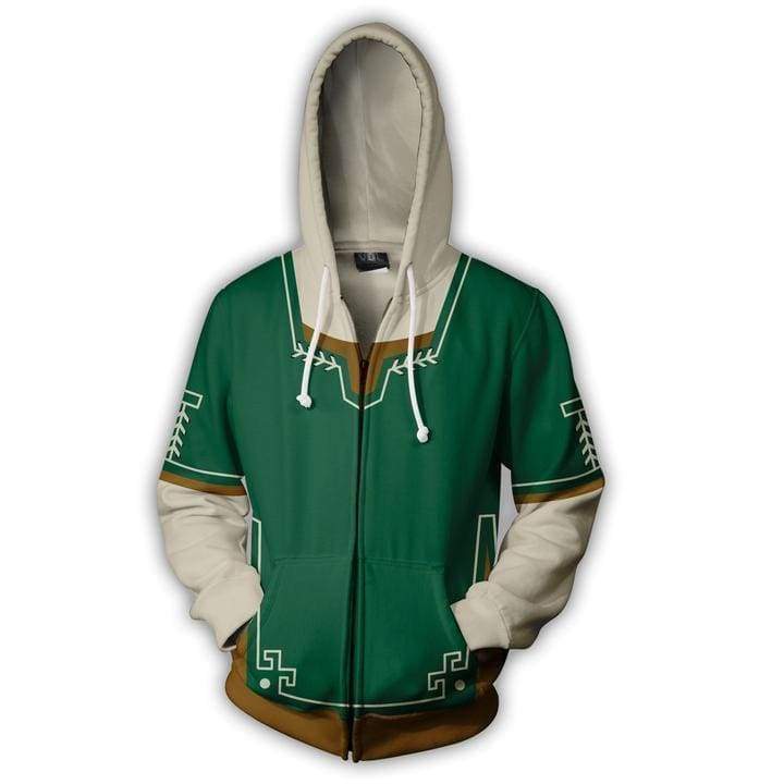 Legend of hotsell zelda triforce hoodie