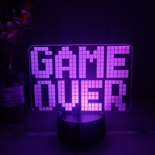 GAMEOVER LED LIGHT