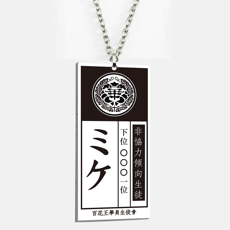 Kakegurui "Housepet Tag" Necklace/Keychain