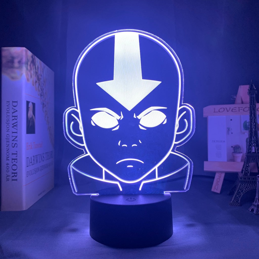 Avatar The Last Airbender Night LED Lamp Aang Appa Zuko Feel