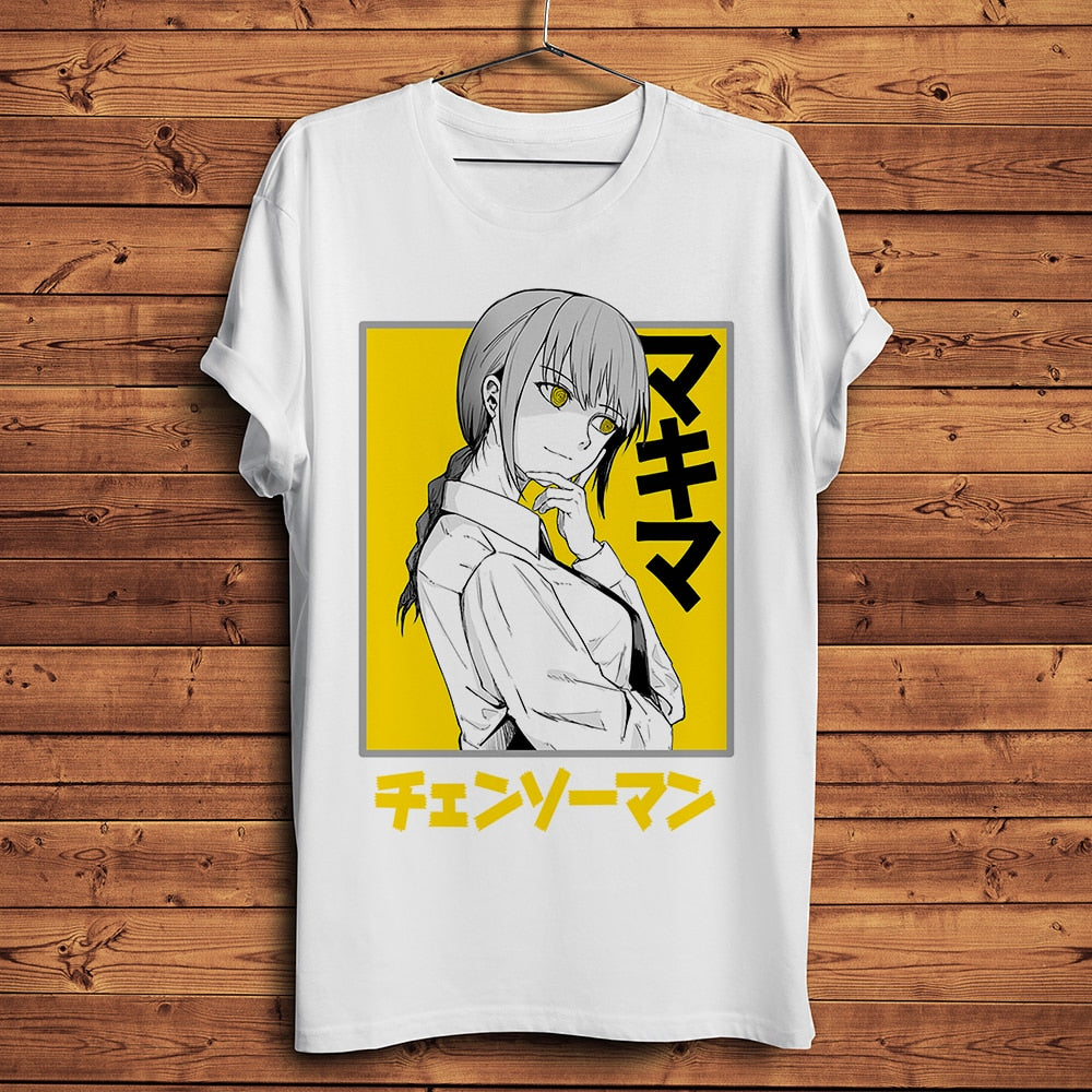 Makima Yellow Frame Shirt