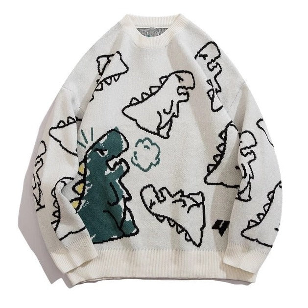 Oversize Dino Sweater