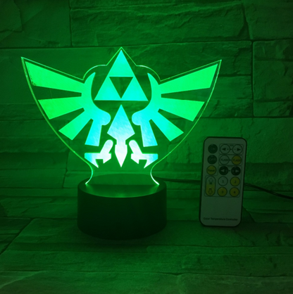 The Legend of Zelda Hyrule Symbol LED Lamp