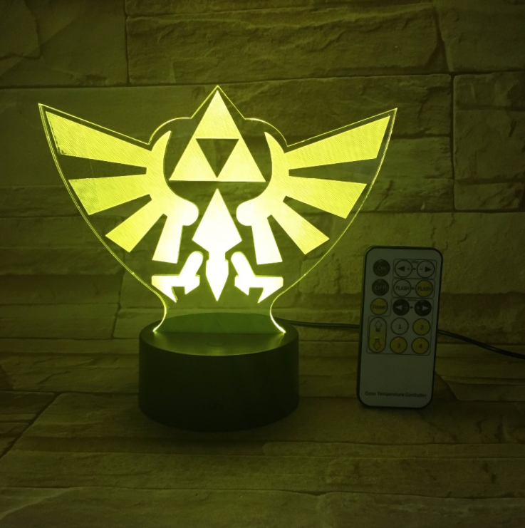 The Legend of Zelda Hyrule Symbol LED Lamp