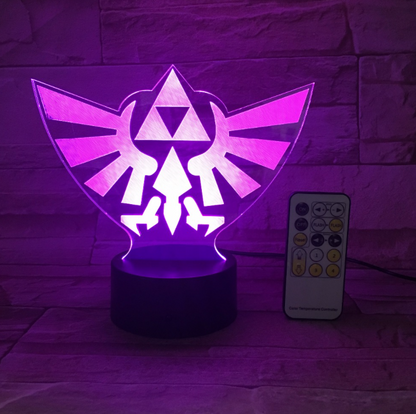 The Legend of Zelda Hyrule Symbol LED Lamp