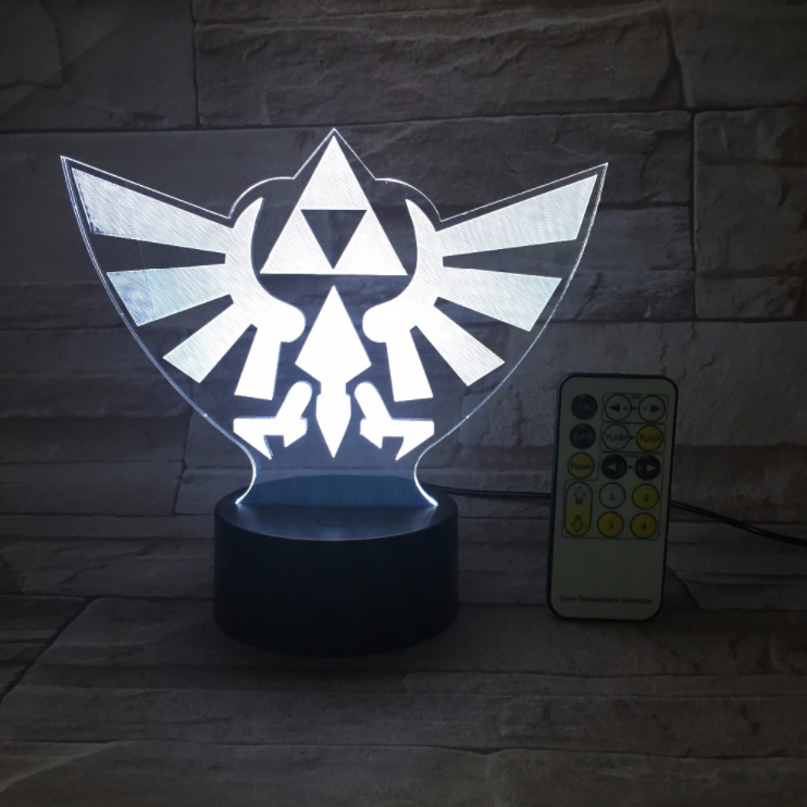 The Legend of Zelda Hyrule Symbol LED Lamp