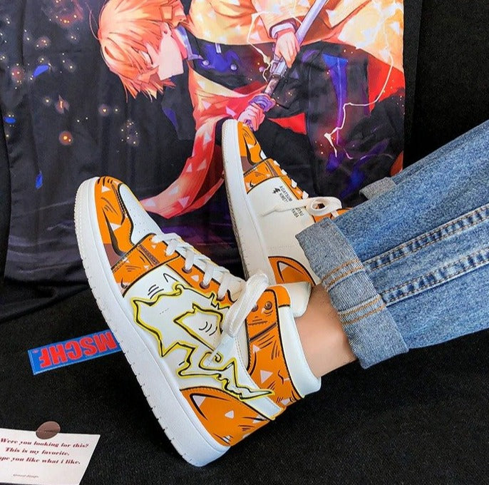 zenitsu kimetsu no yaiba sneakers