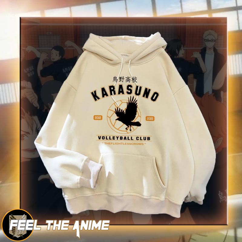 Karasuno Volleyball Club Hoodie