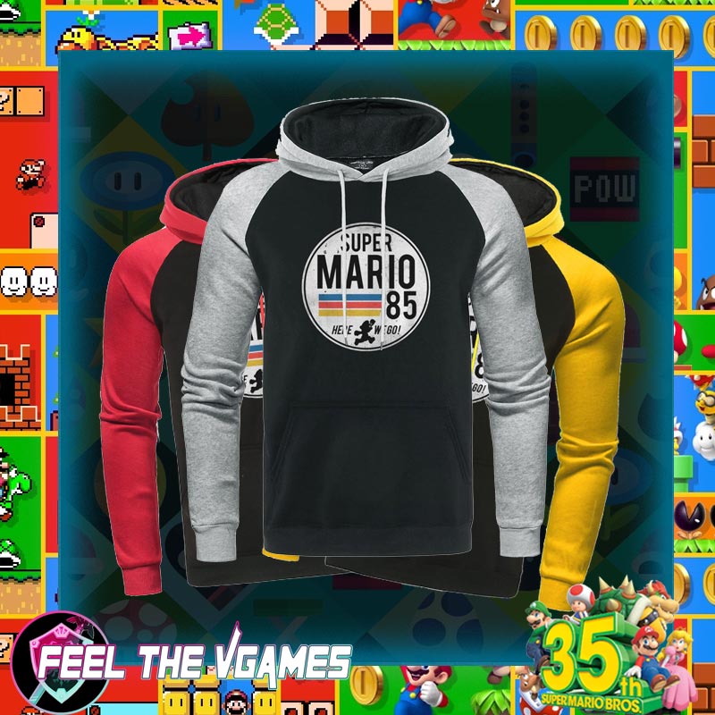 Super Mario 85 Hoodies