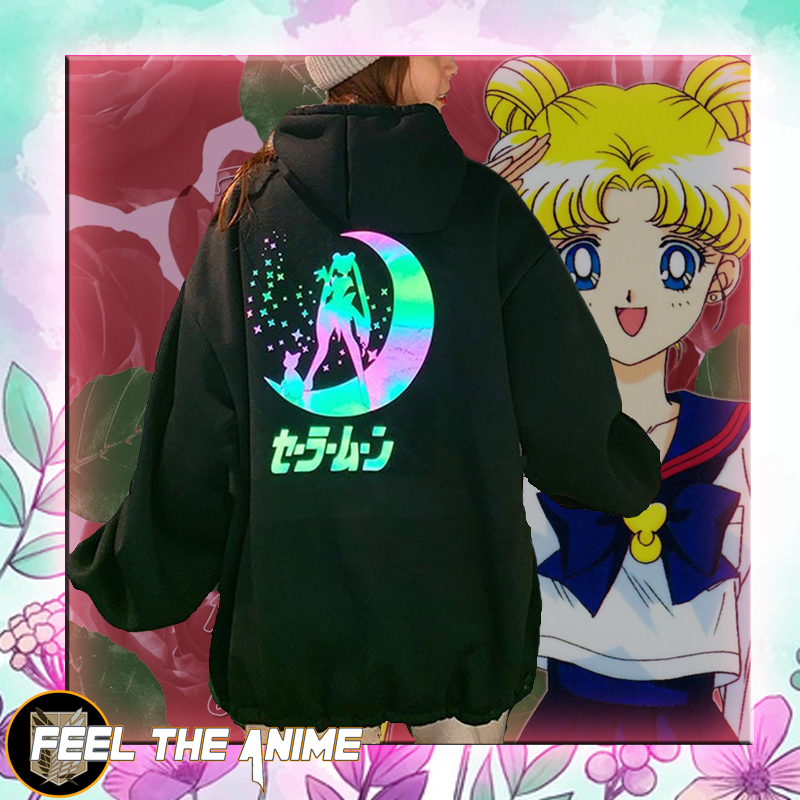 Sailor Moon Reflective Hoodie