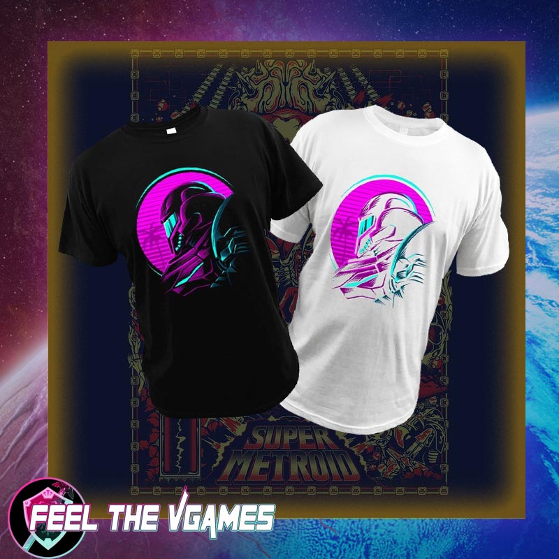 Samus Vaporwave T-shirt